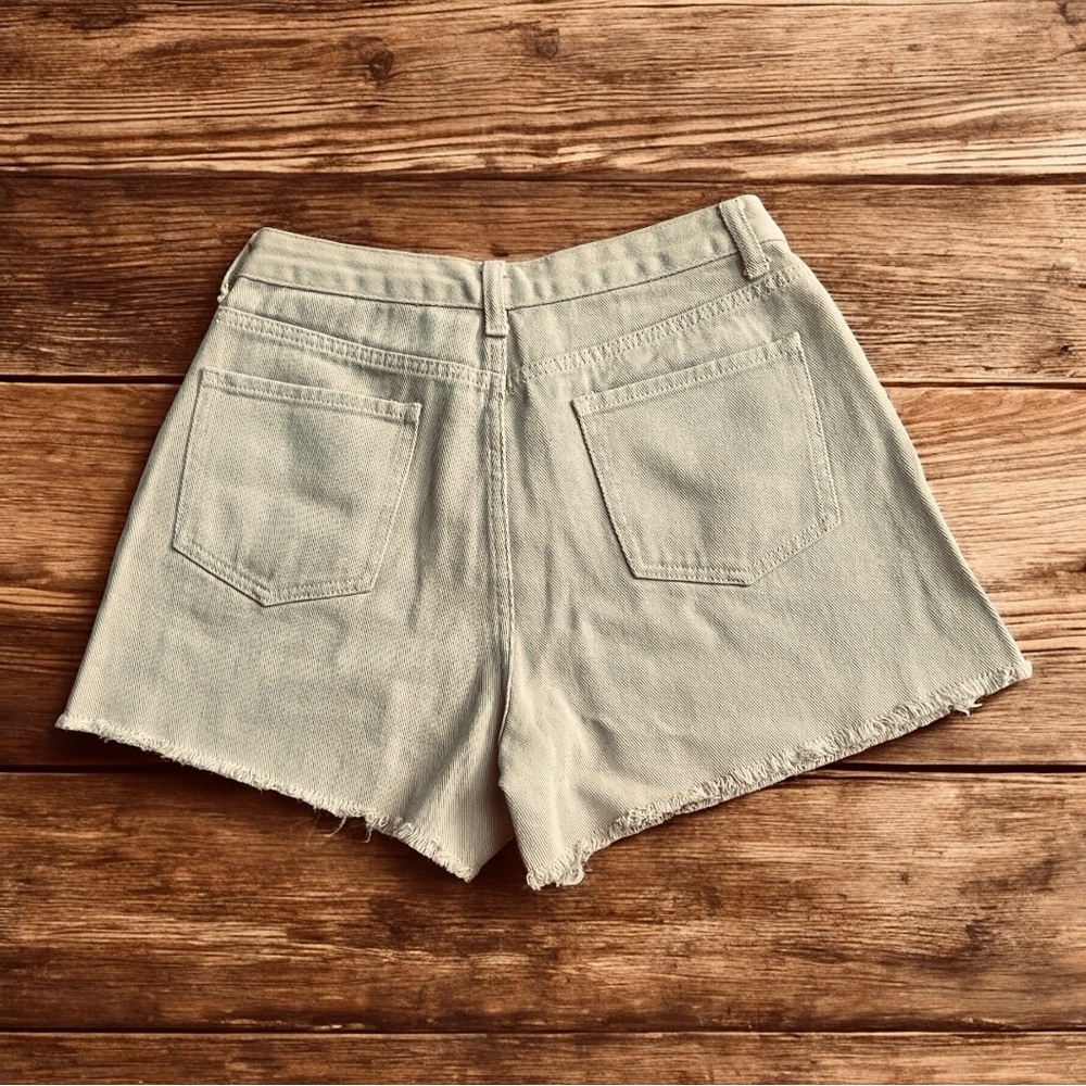 Casual Tan Women Shorts - Picture 2 of 2